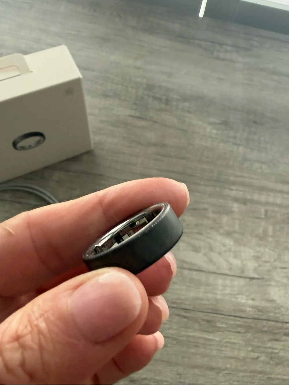 OURA RING 4 generation stealth size 10 fitness sleep activity stress tracker